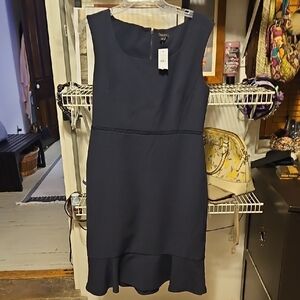 Ann Taylor Navy Midi Dress